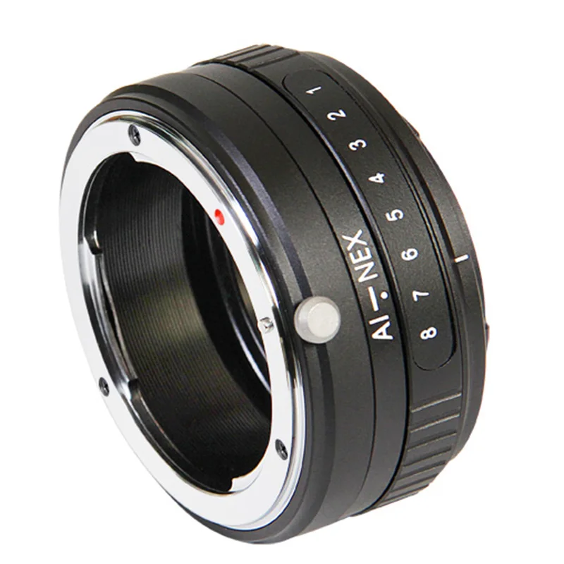 AI-NEX mudança de foco Da Câmera Anel Adaptador de lente PARA Nikon AI Monte Lens para Sony NEX-3 NEX-5 NEX7 NEXC3 A5000 a7 A7R A7 II