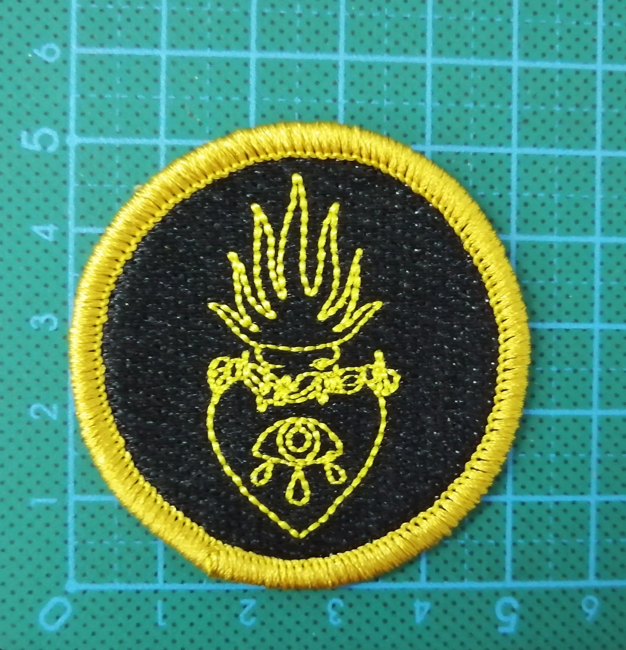 Custom Embroidered Patch Badges for T-Shirts, Pants, Clothes, Bags, Shoes, Hats and Other Decorations