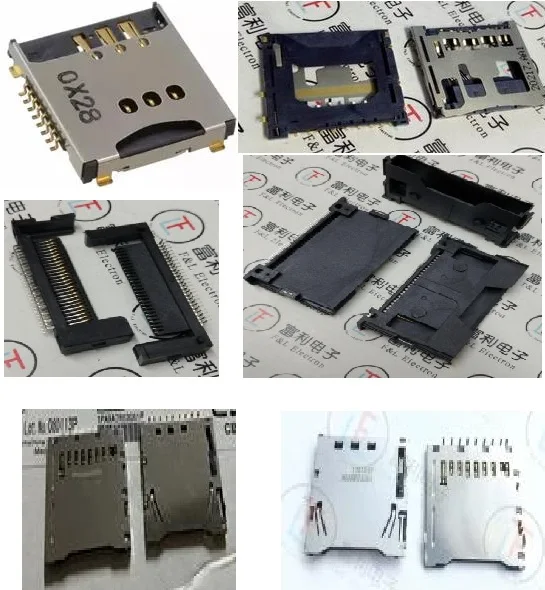 1PCS  SD CF card connector  ST5S014V4AR800   95547-620CA   sd-dra9lfyga1-tp+    AXA2R73361P-M        AXA2R63061P-M