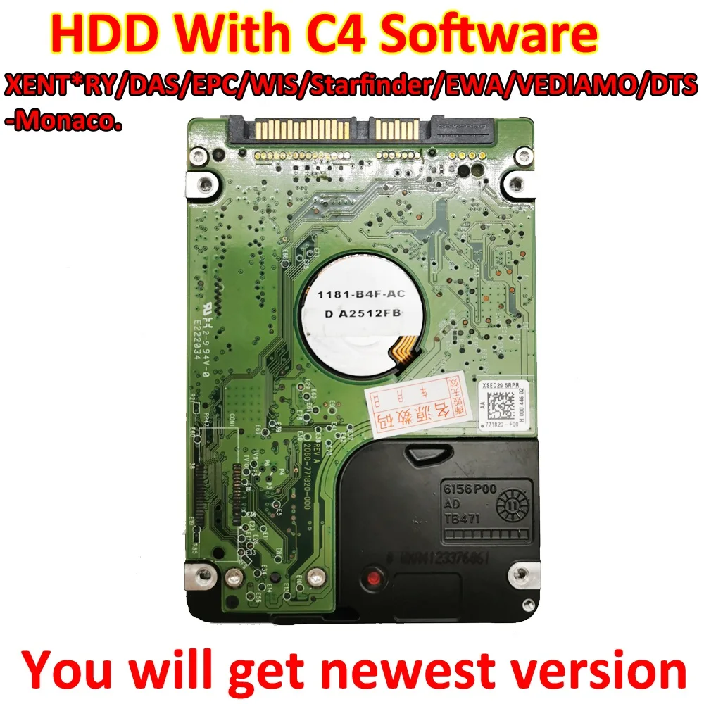 2023.09 MB STAR C4 Full Software XEN/DAS/EPC/WIS/Starfinder/EWA/VEDIAMO/DTS-Monaco in HDD/SSD For diagnosis C3 C4 C5