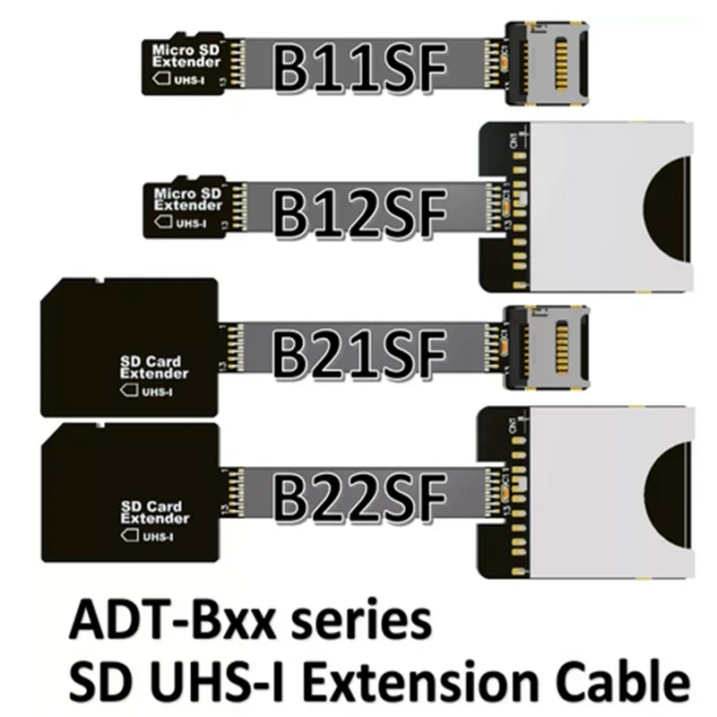 SDHC SDXC UHS-I SD Card extender Cable TF memory card extension cord high-speed transmissio cablen