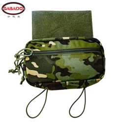 Tactical Sack Pouch Sub Abdominal Drop Down Belly Utility Bag For D3 Chest Rig MK3 Vest Hunting Accessories