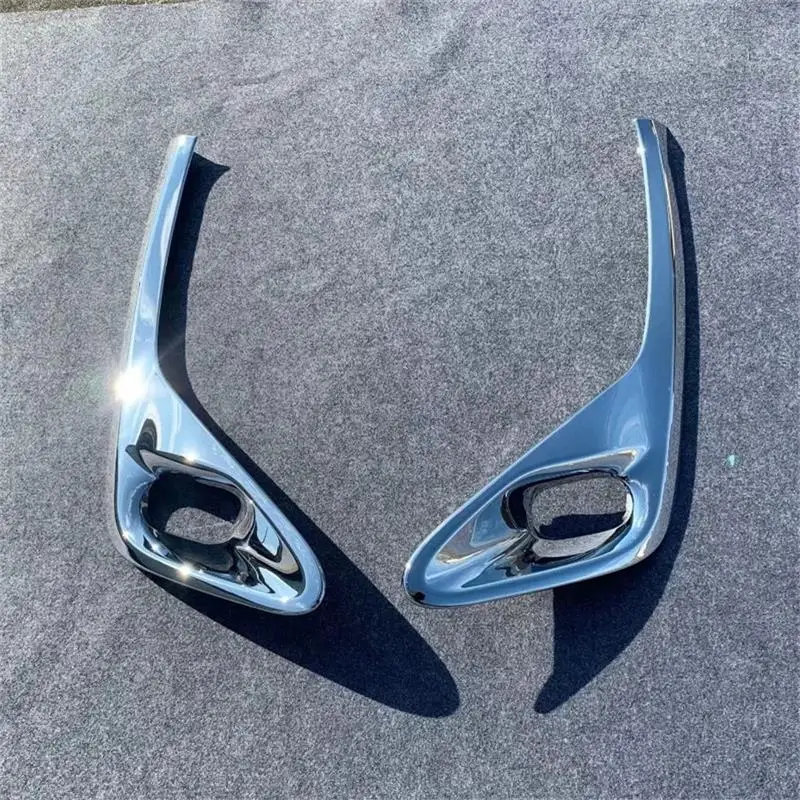 For Toyota SIENTA 2016-2020 Car Head Front Bumper Fog Light Trims Rim Lamp Cover Cap Car Styling Accessories Reflective Sticker