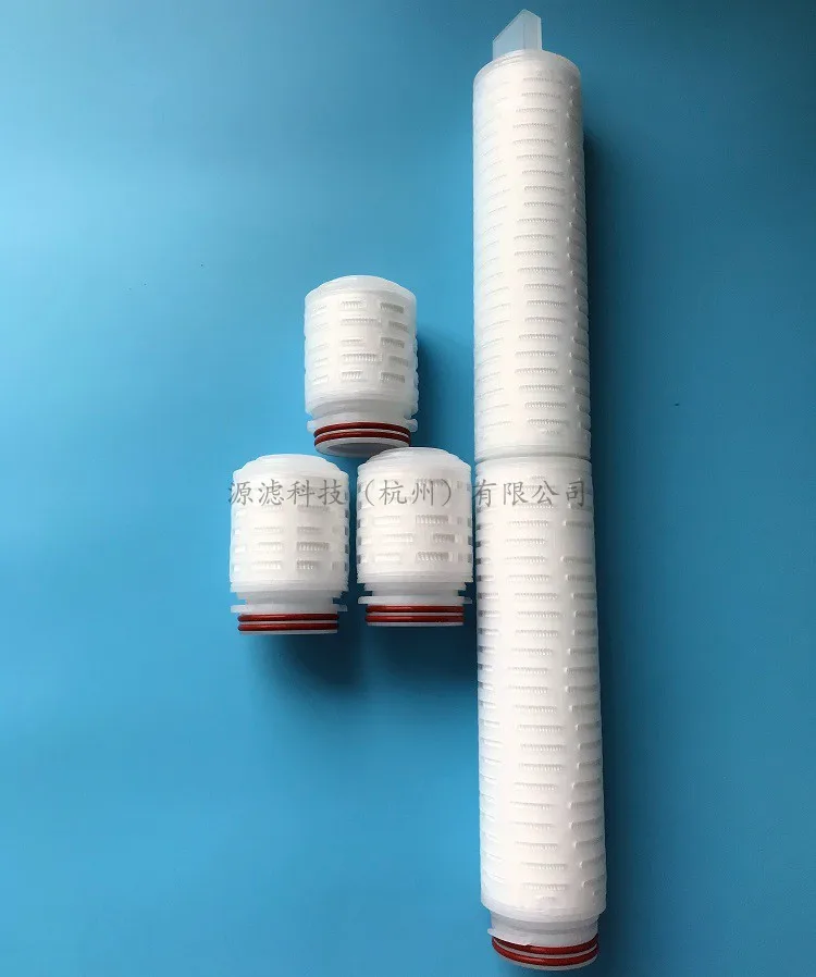 2,5 дюймовый фильтрующий элемент PP filter PTFE складной фильтрующий элемент 0,01 фильтрующий элемент для стерилизации жидкости фильтр респиратора