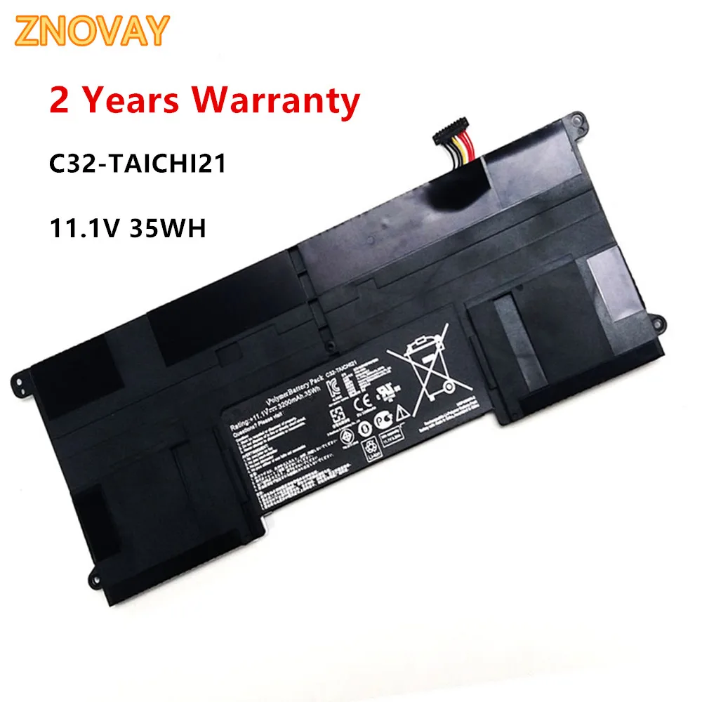 11.1V 3200mAh/35WH C32-TAICHI21 Laptop battery For Asus Ultrabook TAICHI21 TAICHI 21Notebook