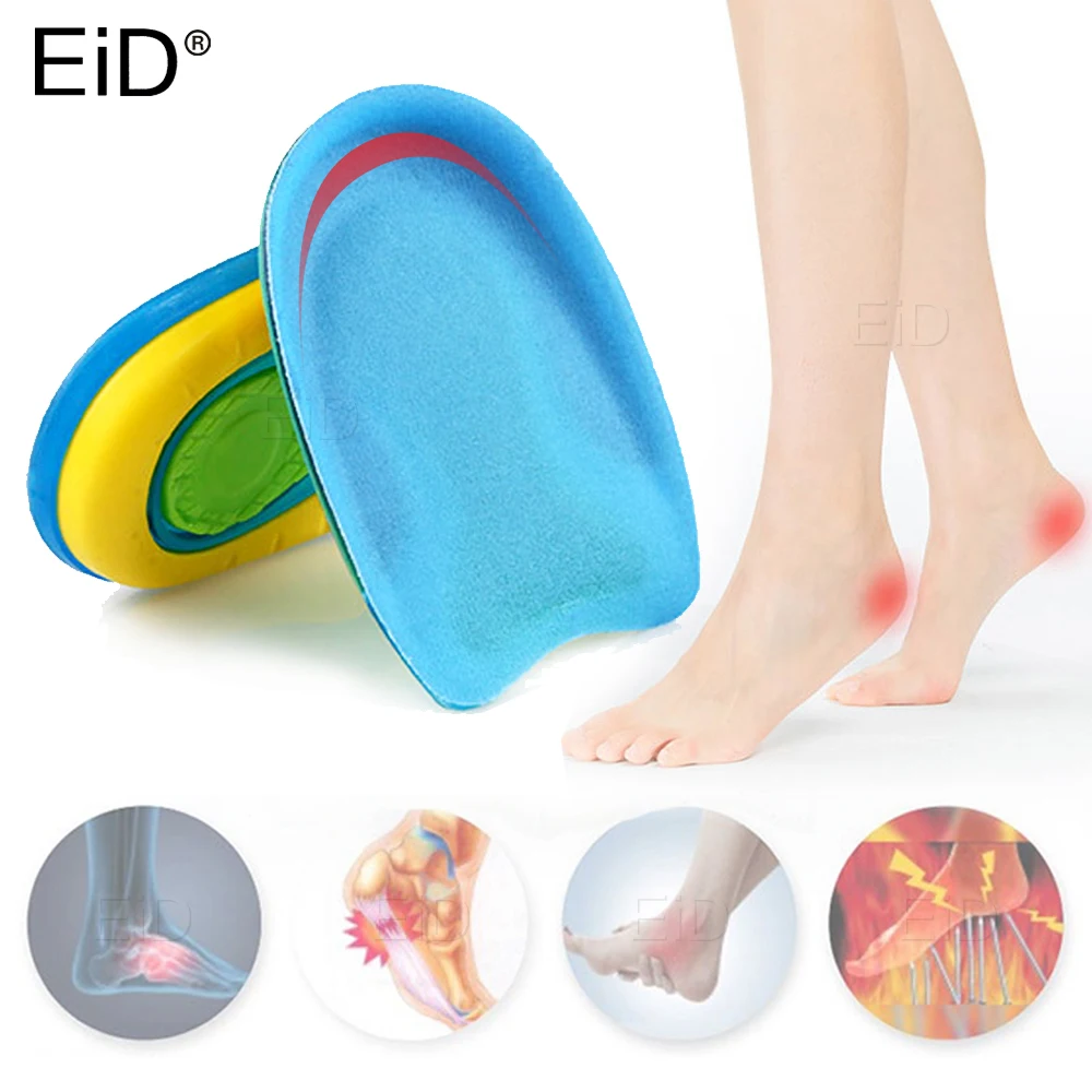 Silicone Gel Heel Cushion Inserts for Shoes Heel Cup Pads for Bone Spurs Pain Relief Protectors Plantar Fasciitis Insole Insert