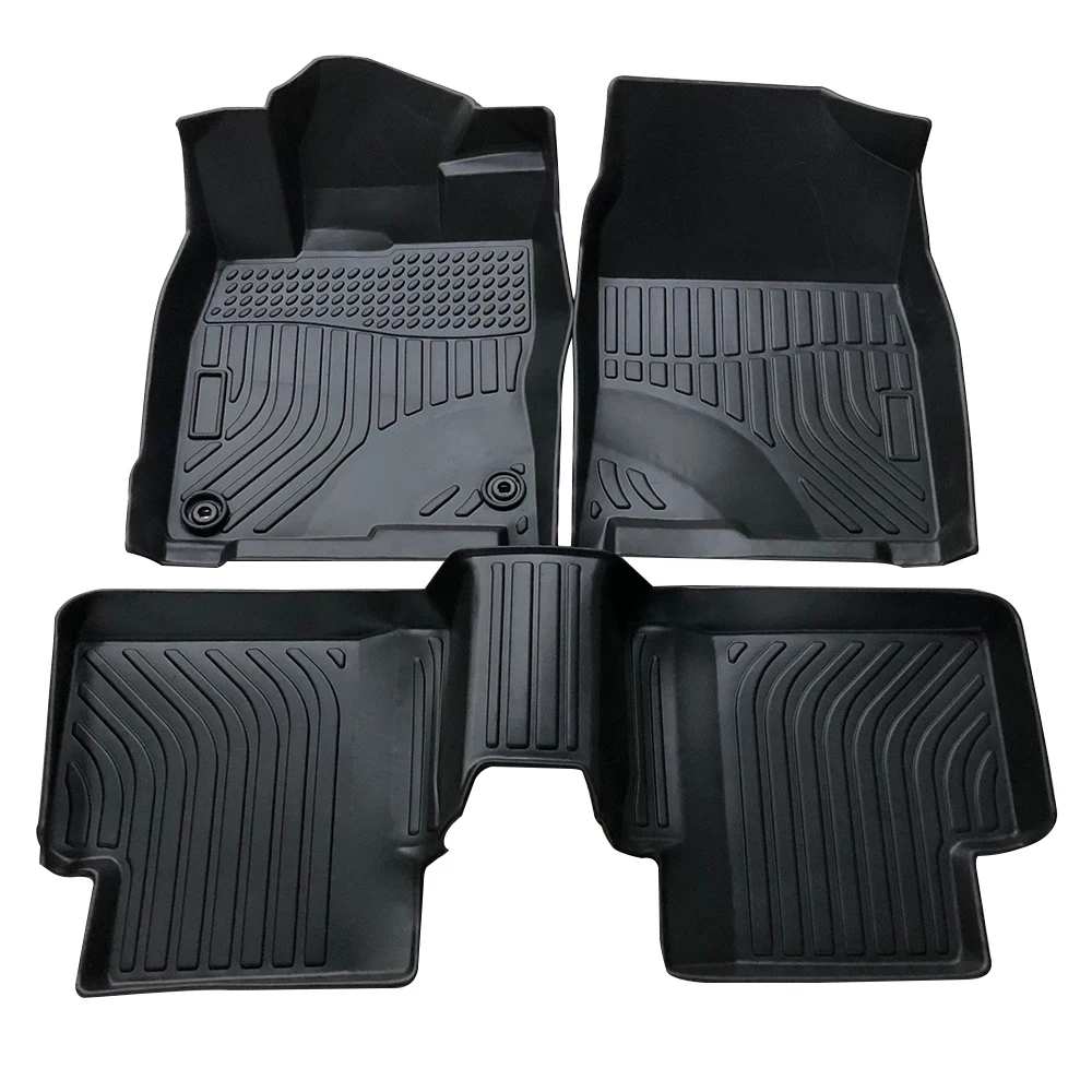 

Car Foot Mat For Tesla Model 3 2017-2020 Model Y 2020 5-Seat TPE Rubber Waterproof Non-Slip Floor Refit Fully Surrounded Pad