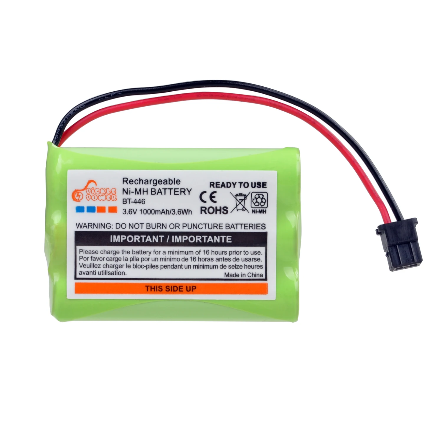 BT-446 BT-1005 Ni-MH Rechargeable Battery for Uniden Cordless Phone BT446 BP-446 BP446 BT1005 TRU8885 TRU8885-2 TRU88852 TRU8888