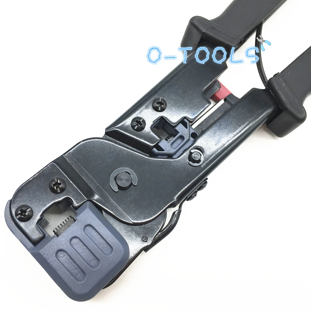 أداة أجهزة الشبكة RJ11/12 RJ45 6P/8P أدوات العقص ، كابلات الهاتف المكشكش/القاطع/المتجرد كماشة يدوية متعددة LS-86