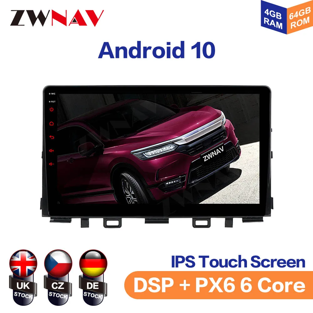 IPS 2.5D Screen car Radio stereo For kia rio 2017 2018 Picanto Car Multimedia Video Player GPS Navigation Android 10 dvd