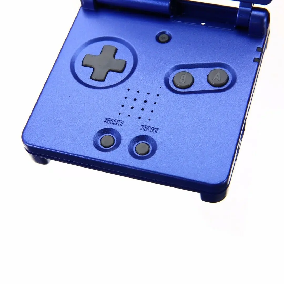 1 Set Casing Pengganti Perumahan untuk Nintendo Gameboy Advance SP GBA SP Kualitas Tinggi Hitam Plastik Solid Casing Pelindung Kit Shell