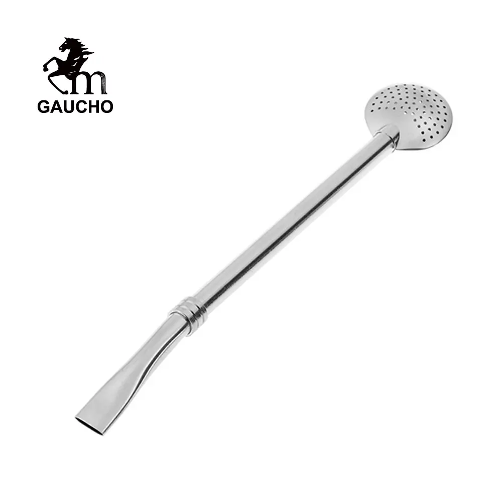 200 PCS/Lot Gaucho Yerba Mate Straw 19 CM Stainless Non-Removable Bombilla Filter Special For Calabash Gourds Cups Hot Wholesale