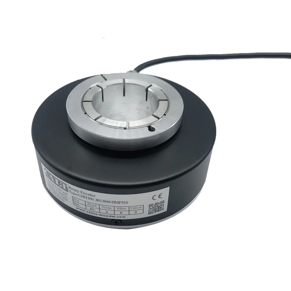 CALT GHH100-35G2000MC526 Incremental Rotary Encoder hollow shaft encoder 1000 1024 2000 2048 2500 3000 3600 5000 10000 P/R