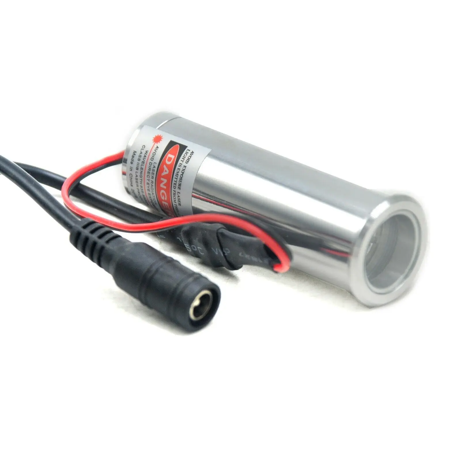 650nm 100Mw Rode Vet Dot Beam Laser Module Met 5V Adapter Led Light Stage Bar Show