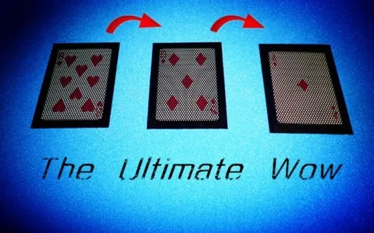 WOW 3.0 The Ultimate WOW Magic Tricks Close Up Magia Special Card Magie Illusion Gimmick Props Change Twice Card Magica Toys