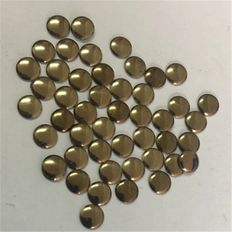 New 5*5mm Round Antique Bronze/Black Hotfix Nailheads iron-on Rhinestuds panel pressing Punk Cone Studs and Spike DIY 300pcs/lot