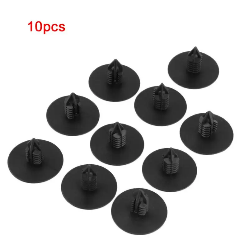 10pcs Auto Fastener Clip Interior Accessories Wheel Arch Lining Splash Guard Door Trim Clips For Renault Clio MK2 Scenic