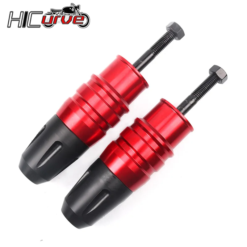 Motorcycle CNC Frame Exhaust Slider Falling Protector Anti Crash Pad Fit For DL250 GSX250R GW250F GW250 S