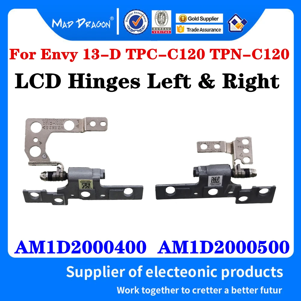 New Laptop Lcd Hinges Kit For HP Envy 13-D D023TU D024TU TPC-C120 TPN-C120 ASE30 13-d000 AM1D2000400 AM1D2000500 Notebook Hinges