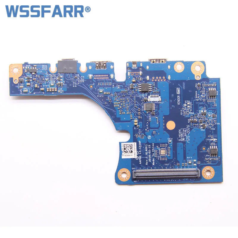 FOR Dell Precision 17 için 7710 USB PCB konektörü devre 0CJFG2 ls-c558p SATA PCIE M2 NVME kurulu LS-C546P