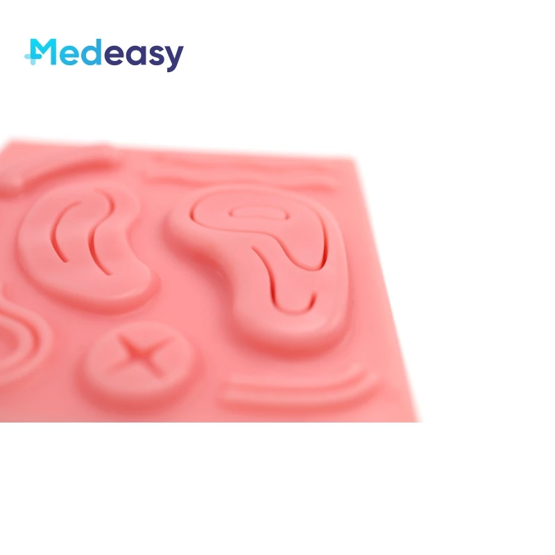 Chirurgische 3D Huid Hechtdraad Training Pad, Siliconen Hechtdraad Praktijk Pad