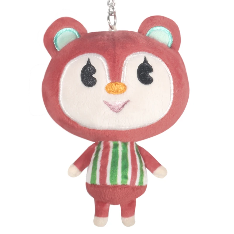 JP Game Poppy Red Squirrel Pendant Small Cute Stuffed & Plush Cartoon Mascot