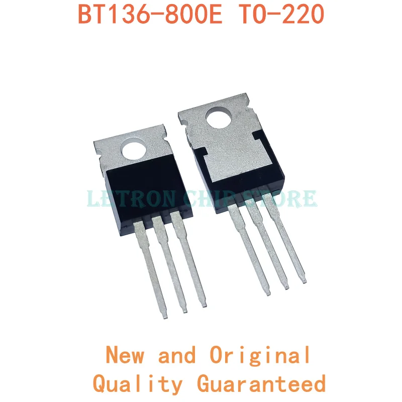 10PCS BT136-800E TO220 BT136-800 TO-220 BT136 800E original and new IC Chipset