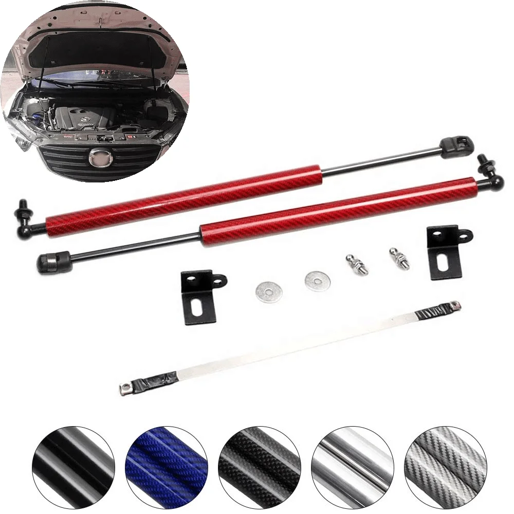 For Mazda CX-5 CX5 KE 2012 2013 2014 2015 2016 Front Hood Bonnet Modify Gas Struts Lift Support Shock Damper Absorber Piston Rod