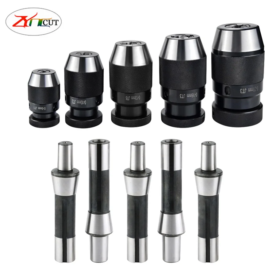 MORSE MT2 MT3 R8 B10 B12 B16 B18 B22 chuck collet chuck Self Tighten Keyless Drill Chuck for drilling machine Taper Drill Chuck