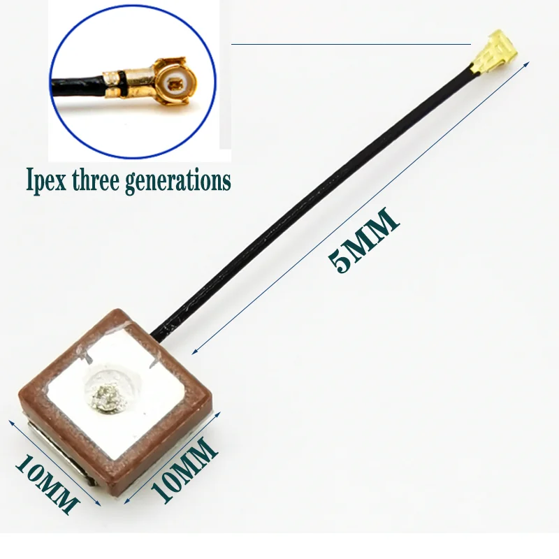 GPS + GLONASS built-in ceramic antenna ipex socket positioning  clock module communication signal transmission