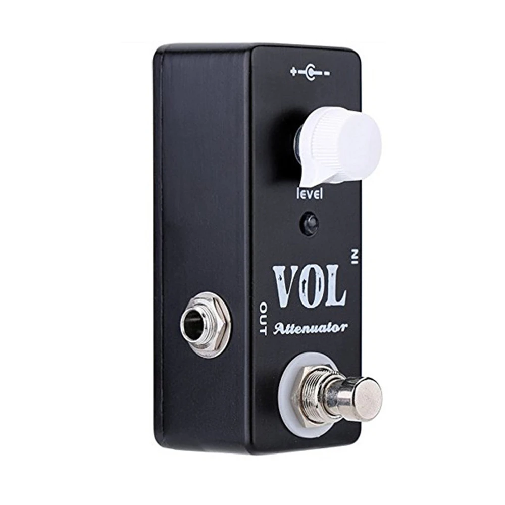 Mosky Volume Pedal Footswitch Electric Guitar Bass Passive Vol Attenuator Effects Pedal Full Metal Shell Bass Guitar Parts