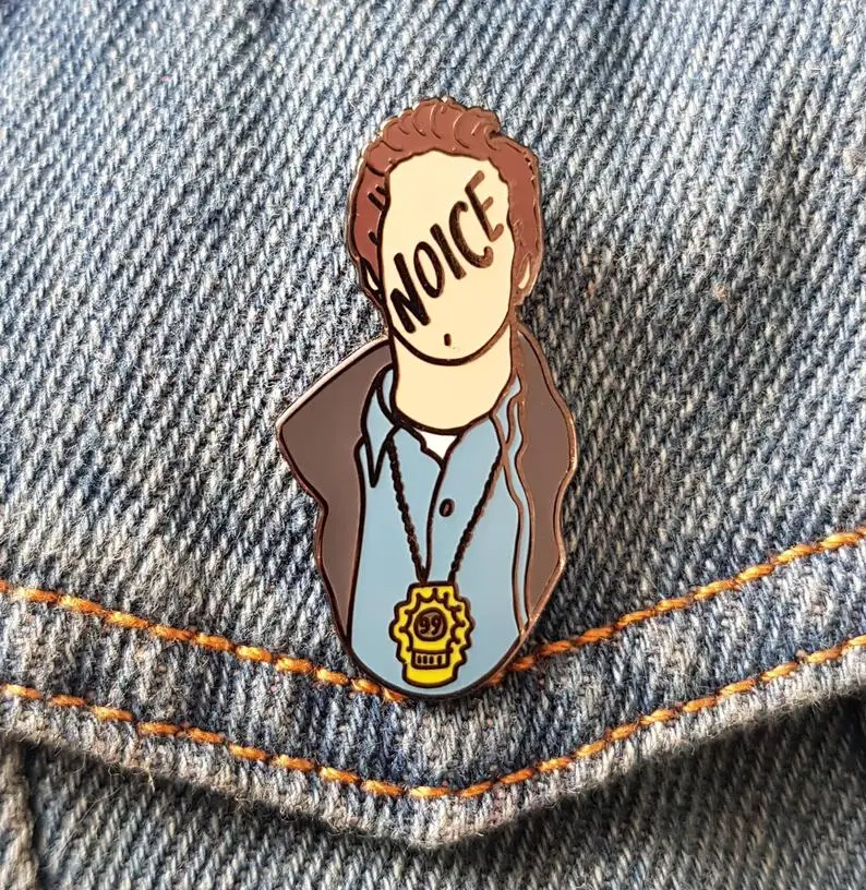 Brooklyn Nine  Noice Jake Peralta EnamelLapel Pins Badge