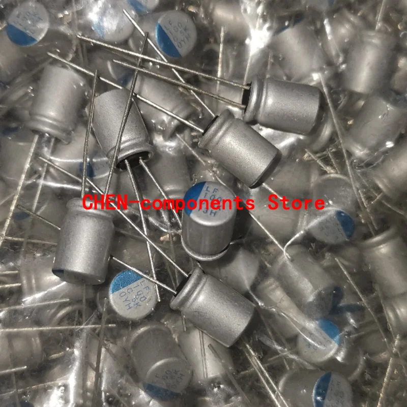 

20PCS NEW NICHICON LF 16V100UF 6X9MM Motherboard Solid Polymer Capacitor 100uF/16v 105degrees 100UF 16V Ultra low ESR