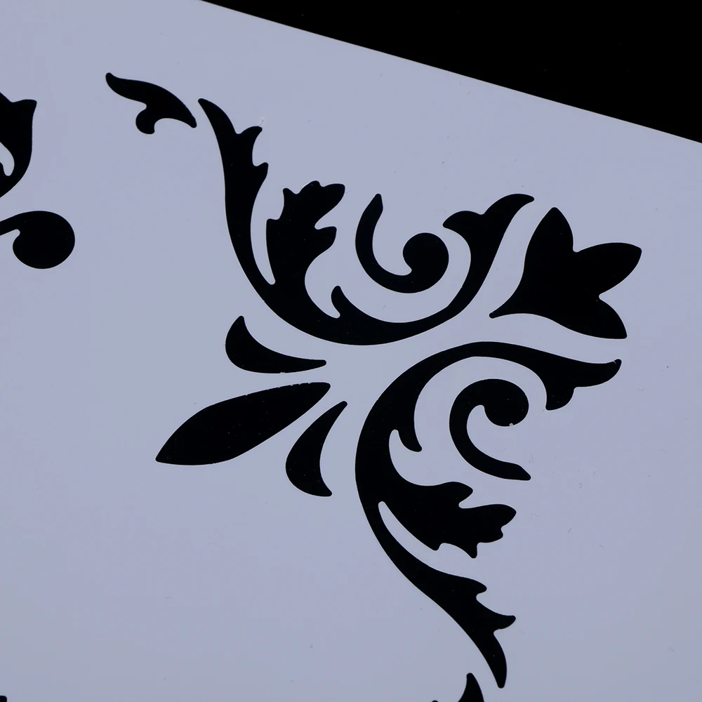 Sáng Tạo Dây Leo Hoa Lớp Dựng Stencils Bức Tường Tranh Sổ Lưu Nổi Giấy Album Hình Nghệ Thuật Tự Làm Và LED Trang Trí