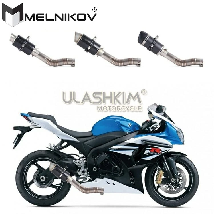 Motorcycle Exhaust Middle Escape Escape Slip On For Suzuki GSX-R 1000 K5 K6 2005 - 2006 GSXR1000 GSX R1000 GSXR 1000 Exhaust