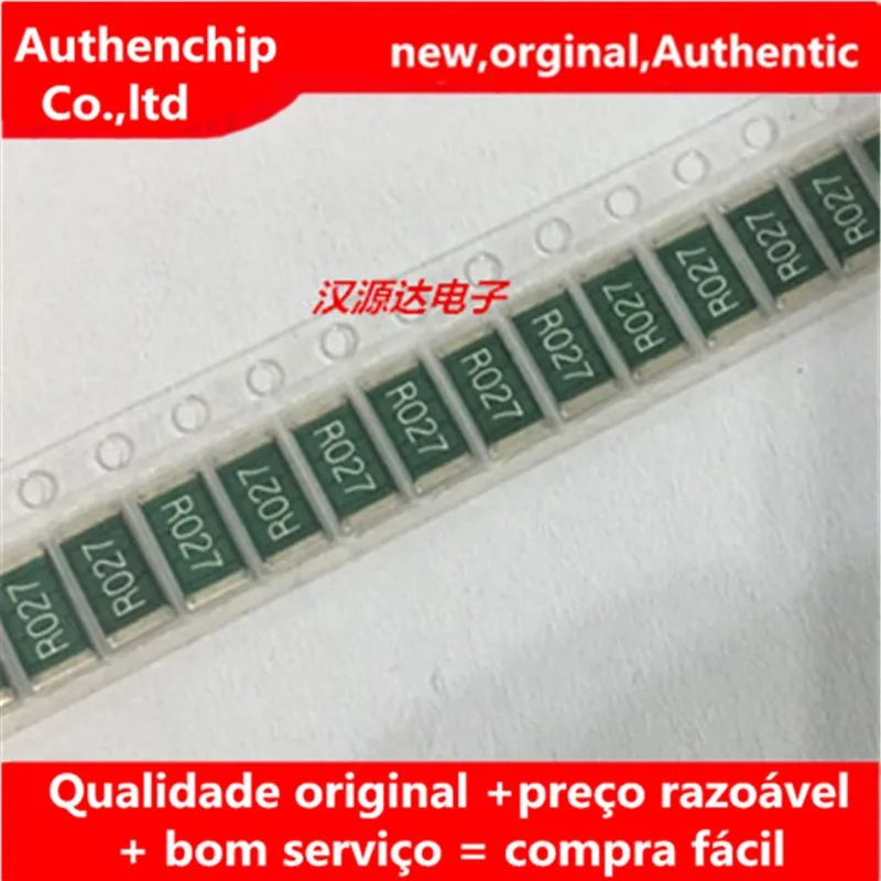 30Pcs Echte Orginal Nieuwe RL3264R-R270-G Smd Huidige Betekenis Weerstand 2512 R270 0.27R 2% 1W Groen