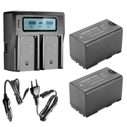 BP-955 Battery For Canon XF100 XF105 XF300 XF305 GL2 XH A1 XH A1S XH G1 XL2 XL H1A XL H1 +LCD Fast Charger