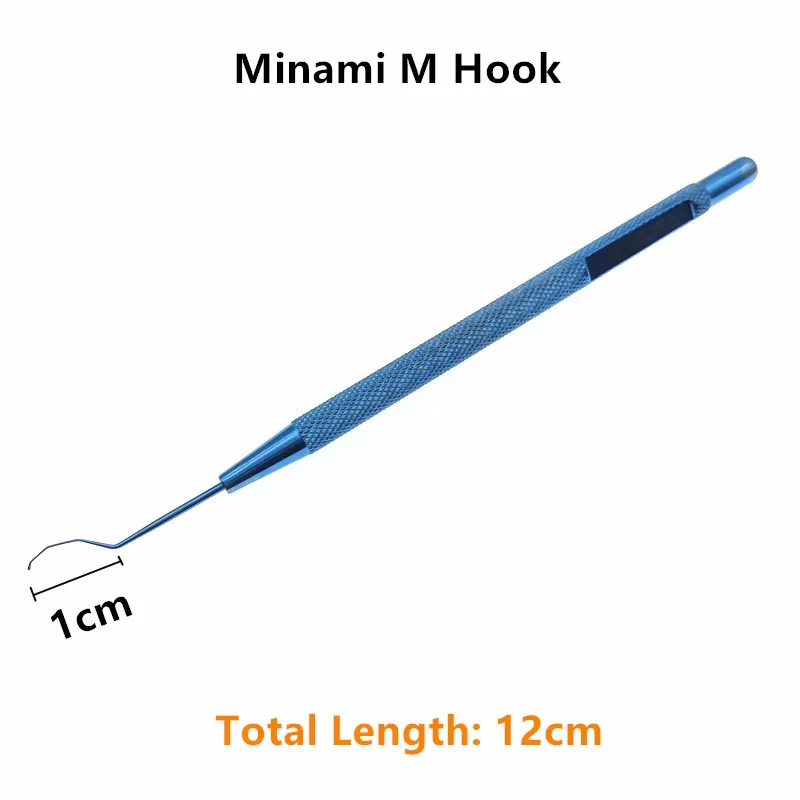 

New 1pcs Titanium Minami M-Hook chopper chopper splitter ophthalmic surgical instruments