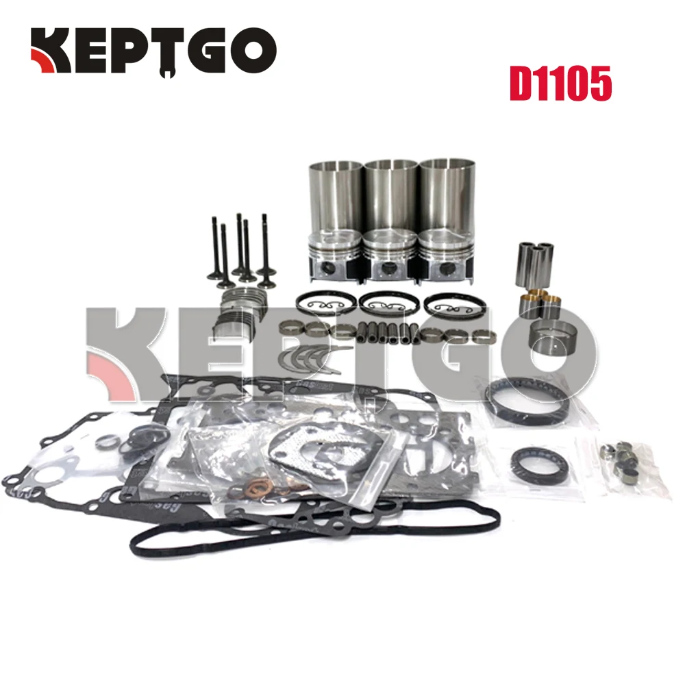 

Новый комплект для ремонта Kubota D1105, комплект для ремонта поршневого кольца STD