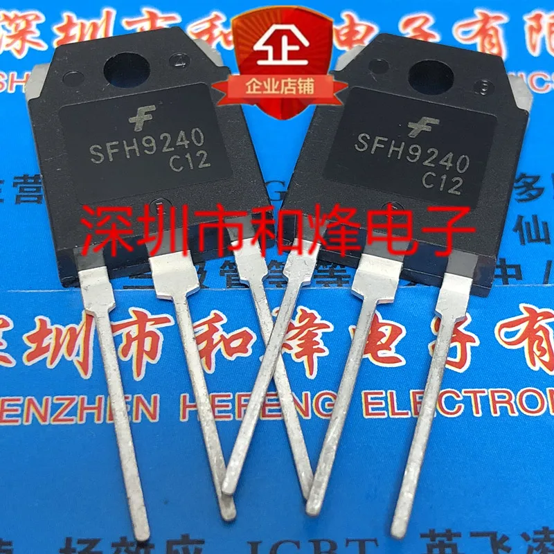 (5 Pieces) SFH9240  TO-3P -200V -11A