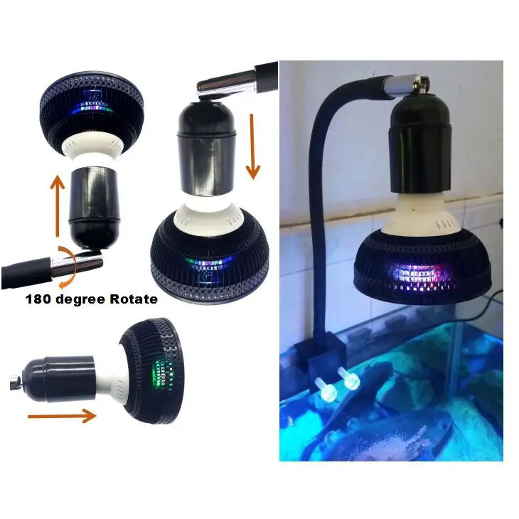 NEW 21W profession customize LED Aquarium lamp PAR30/PAR38 Coral Reef led Grow Light Sump Algae Plant lighting PAR30 buld