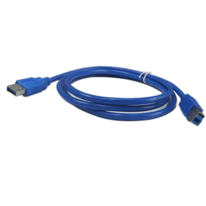 USB3.0 printer cable USB3.0 AM/ 3.0 BM printer data cable A/B for charging case blue