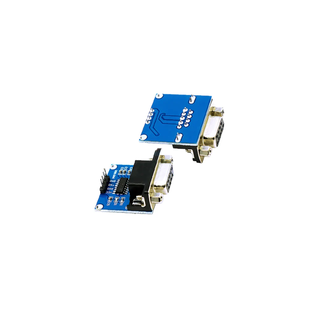 MAX3232 RS232 To TTL Serial Port Converter Module DB9 Connector MAX232 Board For Arduino New Good Quality