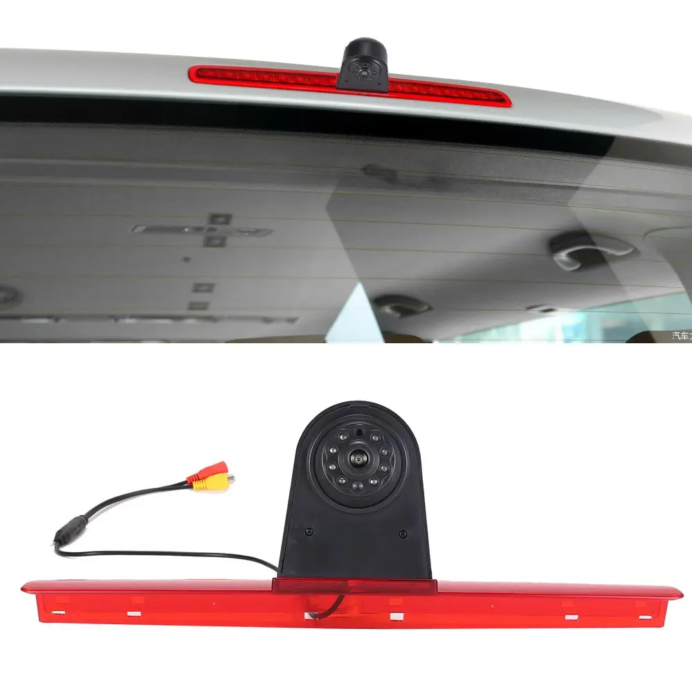 Car rear view back camera for VW T5 Transporter Multivan Caravelle Business heckklappe dritte 3 bremsleuchte