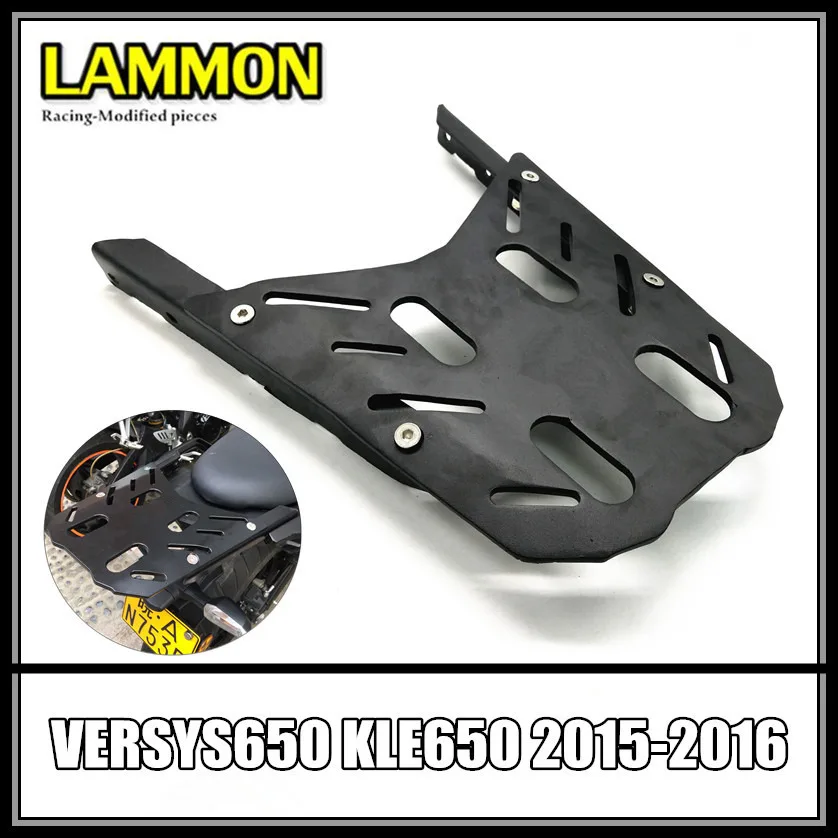 Motorcycle Tail Luggage Rack Rear Cargo Support Holder Bracket Shelf For KAWASAKI VERSYS 650 KLE650 VERSYS650 2015 2016