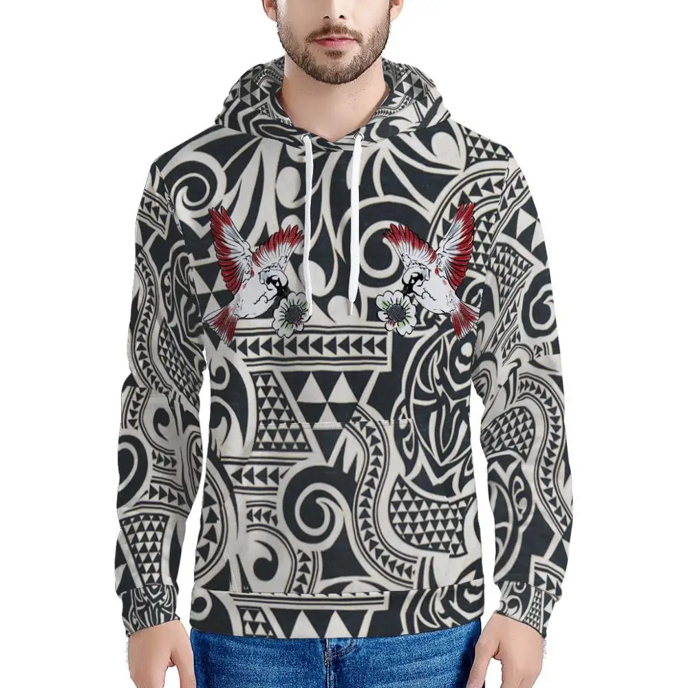 

Tonga Custom Pattern Hot Sell Polynesian Printing Men's Hoodies Hoodie Customize Design Standard Oversized Pullover Sweatshirts