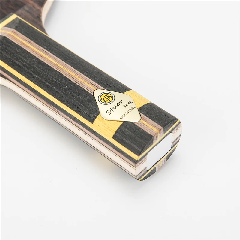 Stuor BLACK GOLD Violent Ebony Carbon built-in inner Table Tennis Blade Ping Pong Racket fast attack High elasticity
