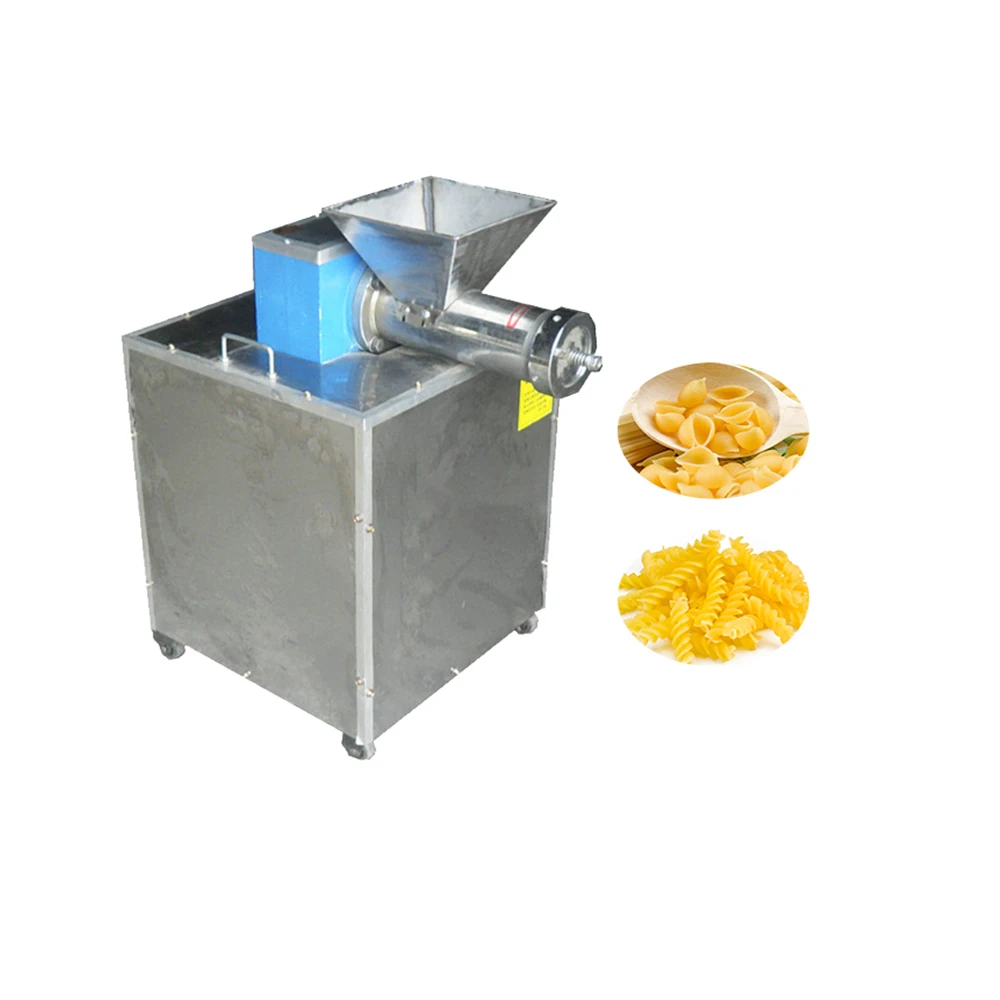 Electric Screw Pasta Extruder Making Machine Automatic Hollow Pasta Noddle Maker Macaroni Spaghetti Progress Machine