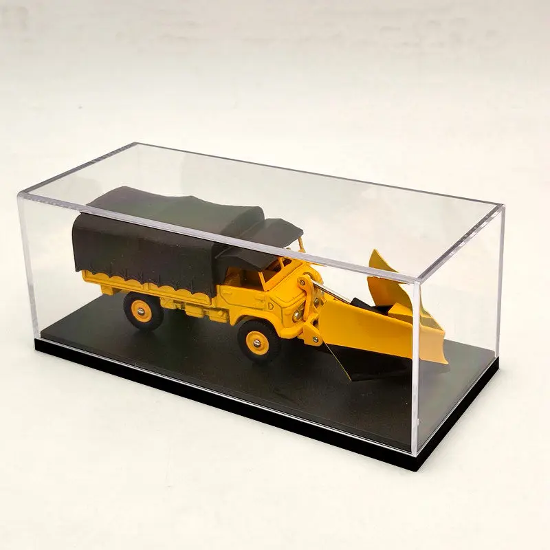 Boîte de présentation en acrylique pour modèle de voiture, couvercle transparent, poussière, toute la fenêtre, 16cm, 1:43, 1:64