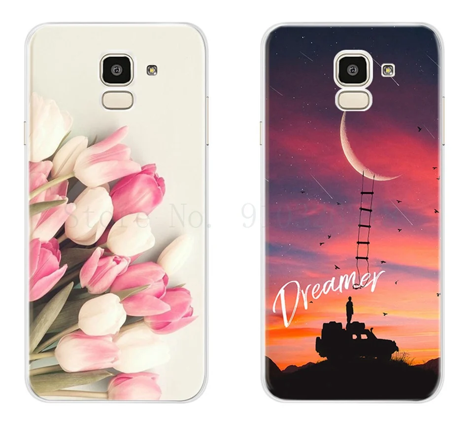 Silicon Case For Samsung J6 2018 J600F/DS Full Protection Soft Tpu Back Cover for Galaxy j6 2018 J600G/DS Bumper Phone Shell Bag
